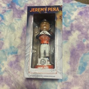 #3 Jeremy Peña Heart Hands Bobblehead. Houston Astros!